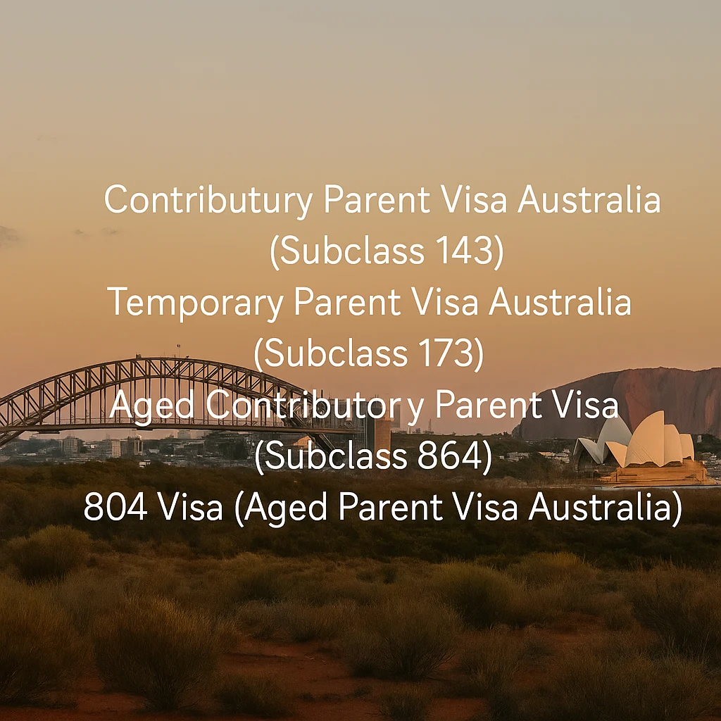 parent visa au