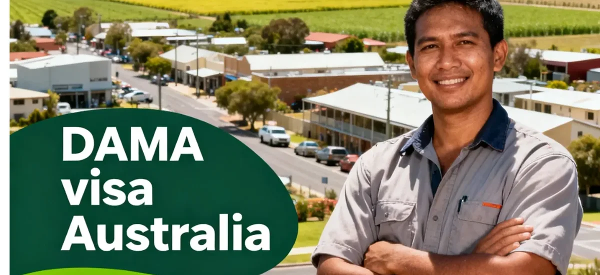 Skilled migrant worker in regional Australia under DAMA program