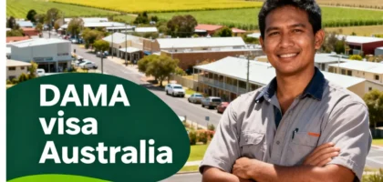 Skilled migrant worker in regional Australia under DAMA program