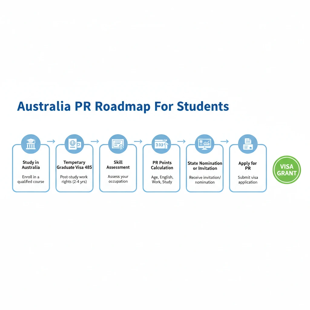 Australia PR Roadmap for Students