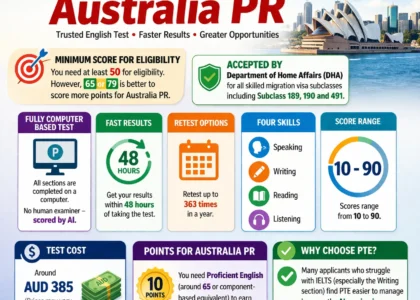 PTE Score for Australia PR