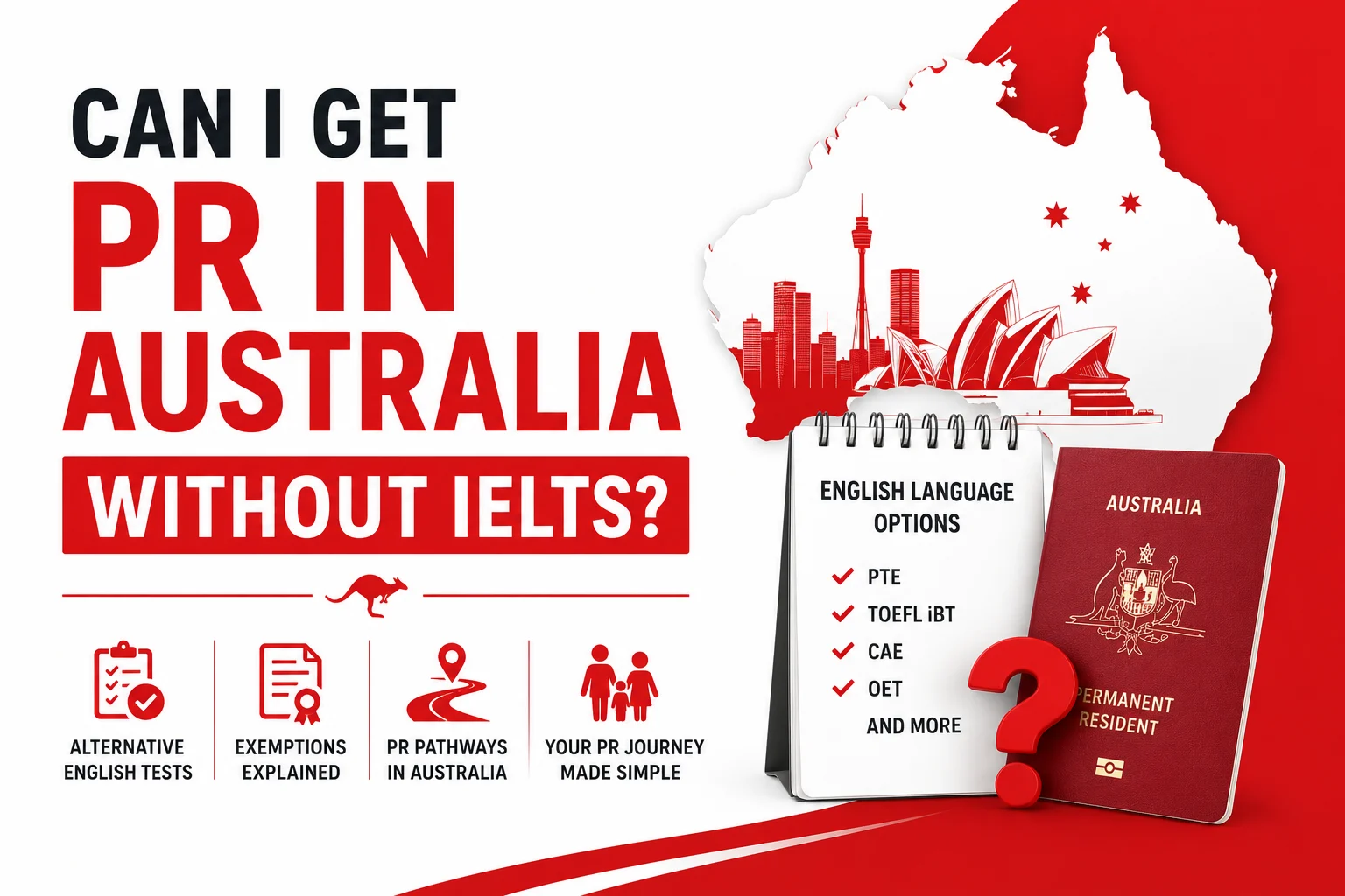 Can I Get PR in Australia Without IELTS?