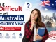Is it difficult to get a student visa?