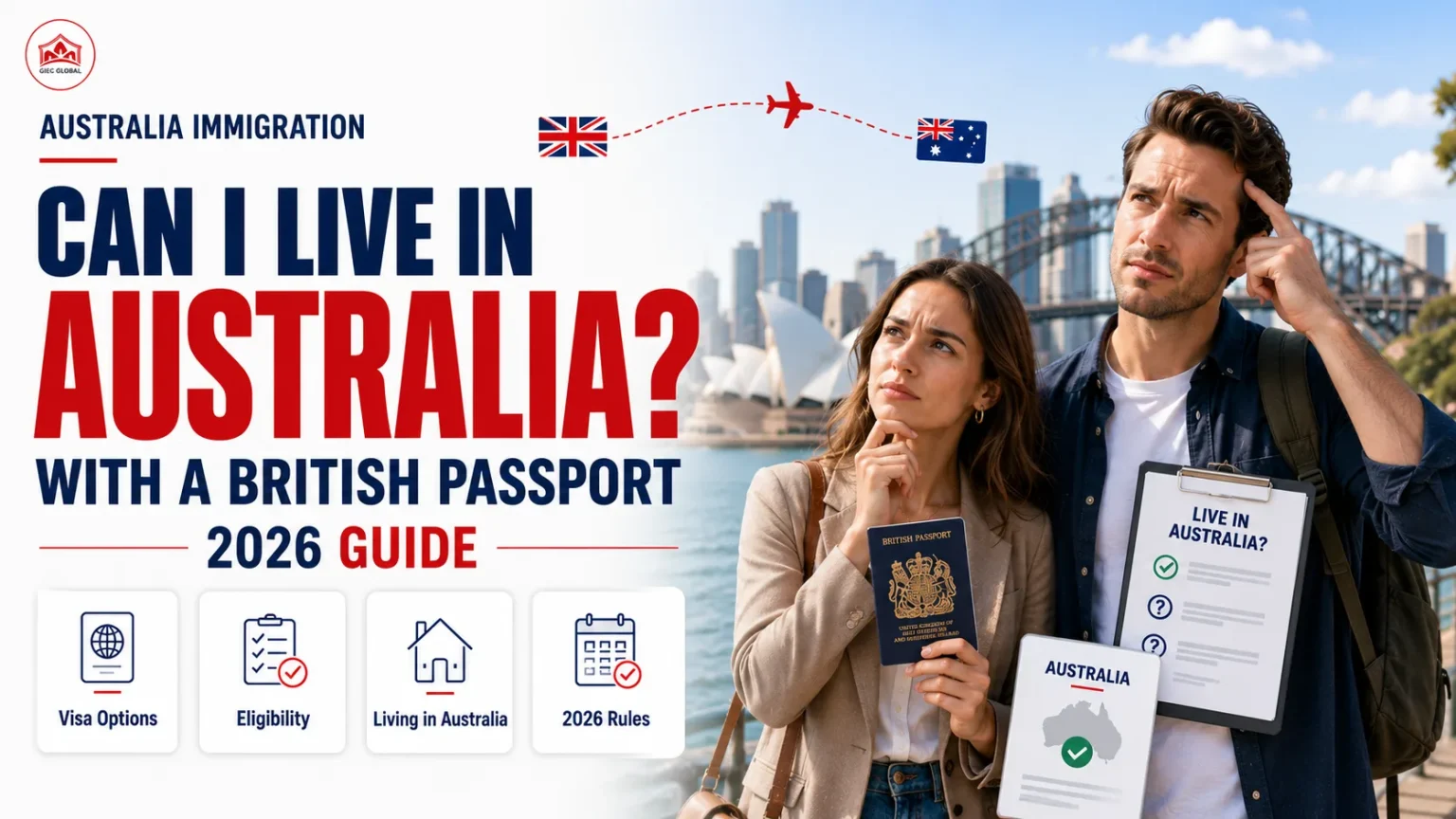 Can I Live in Australia With a British Passport