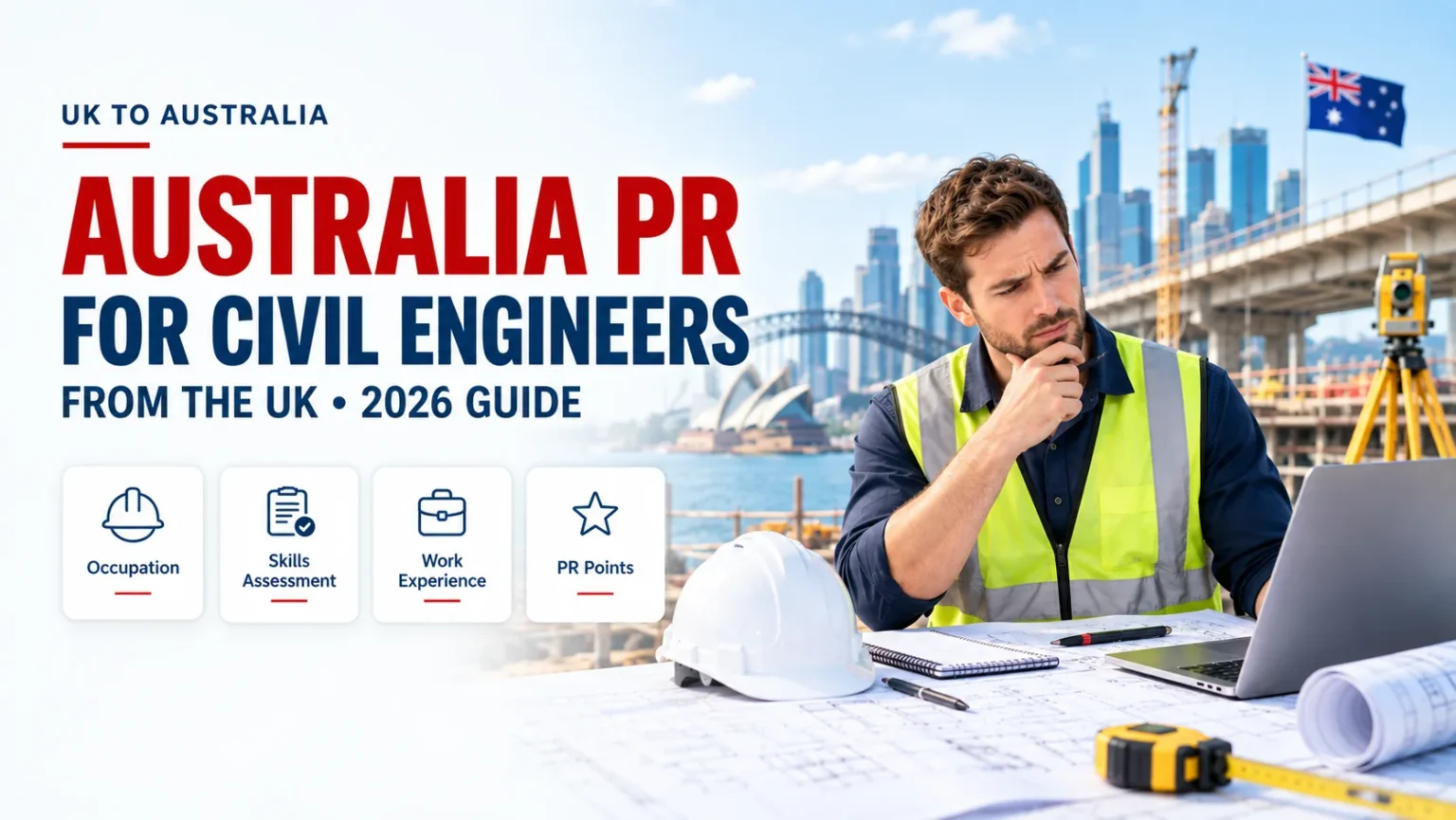 Australia PR for Civil Engineers from the UK in 2026