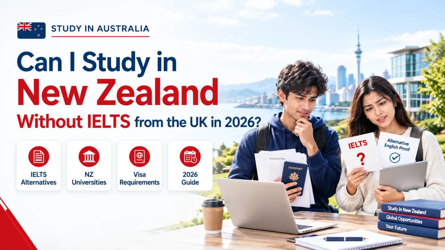 Can I Study in New Zealand Without IELTS from the UK in 2026